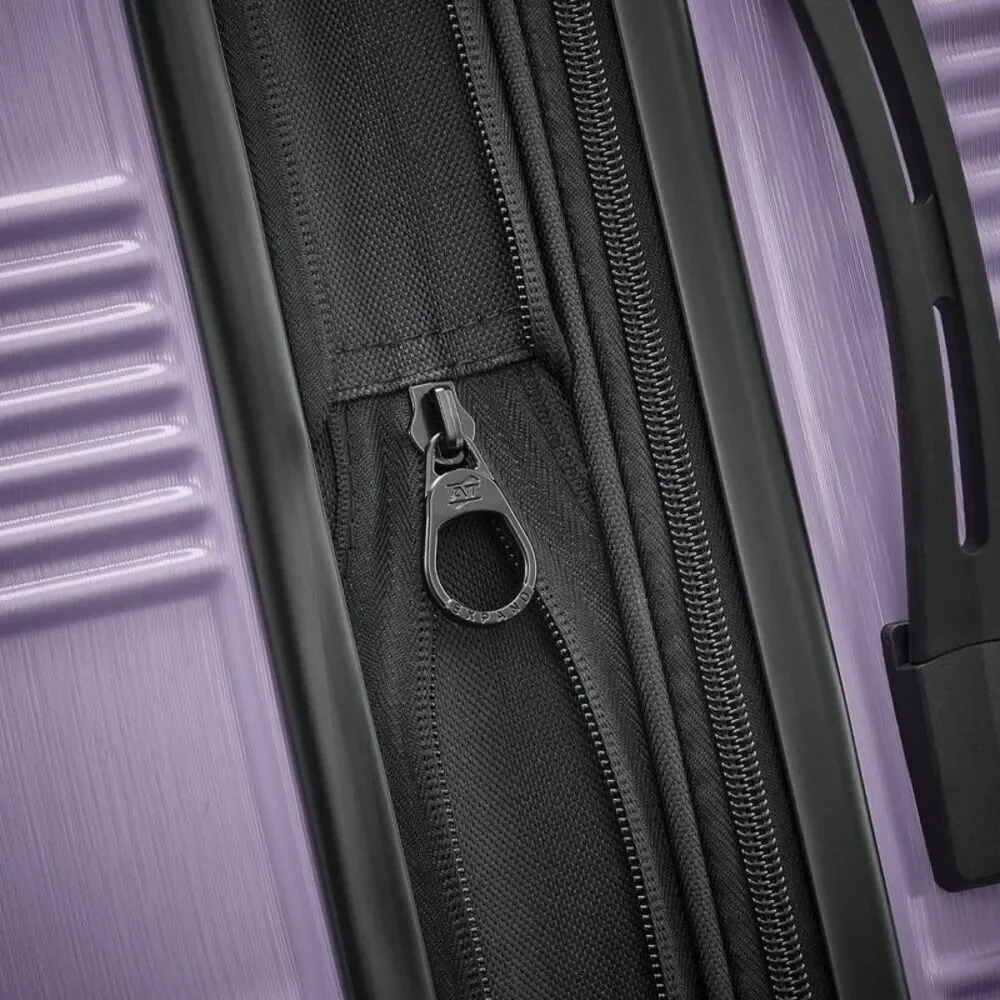 American Tourister -  NXT Hardside Large Checked Spin Lilac